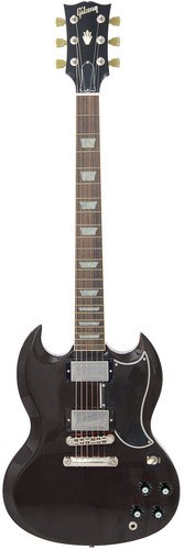 Angus Young’s 1960s Gibson SG Standard (Black Ice, Rock or Bust)