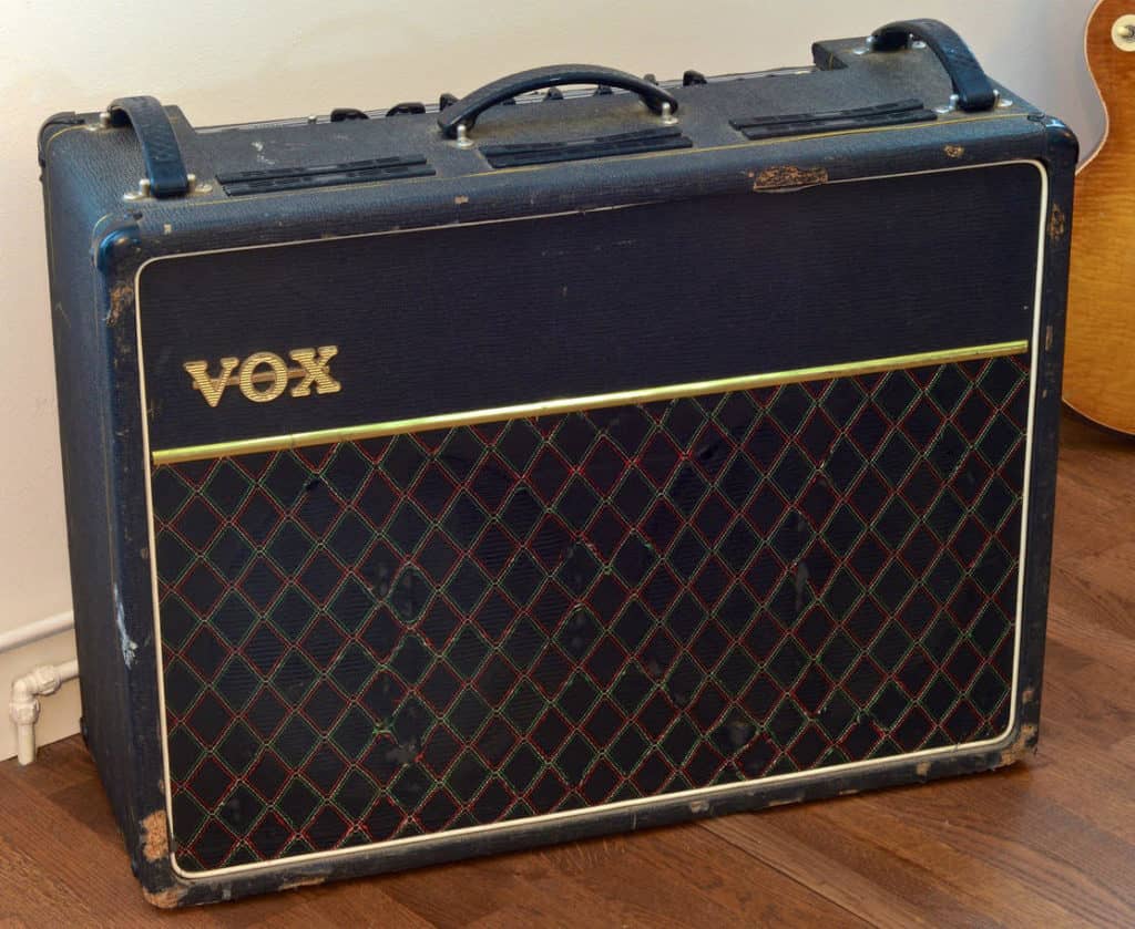 1974 VOX AC30 amp owned by Gary Moore
