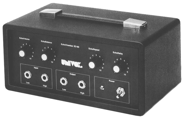 Eddie Van Halen's Univox EchoChamber EC-80A Tape Echo