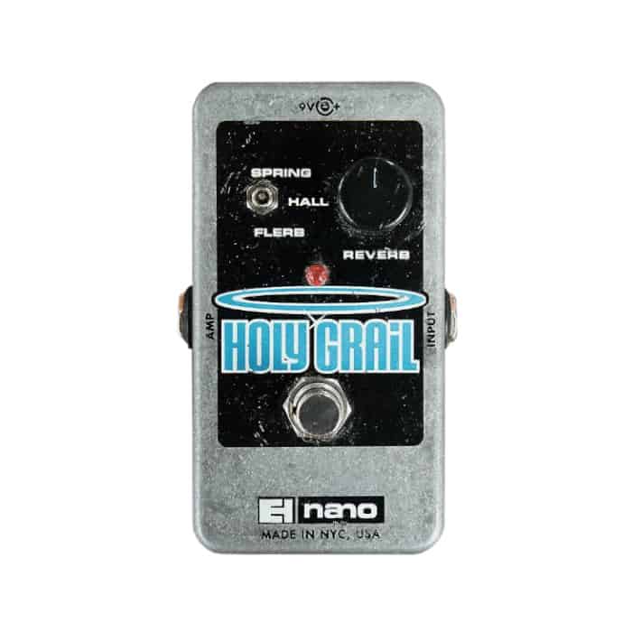 Mac DeMarco's ElectroHarmonix Holy Grail Nano Reverb Ground Guitar