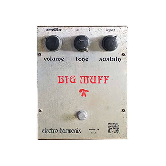 David Gilmour's ElectroHarmonix Big Muff Pi Ground Guitar