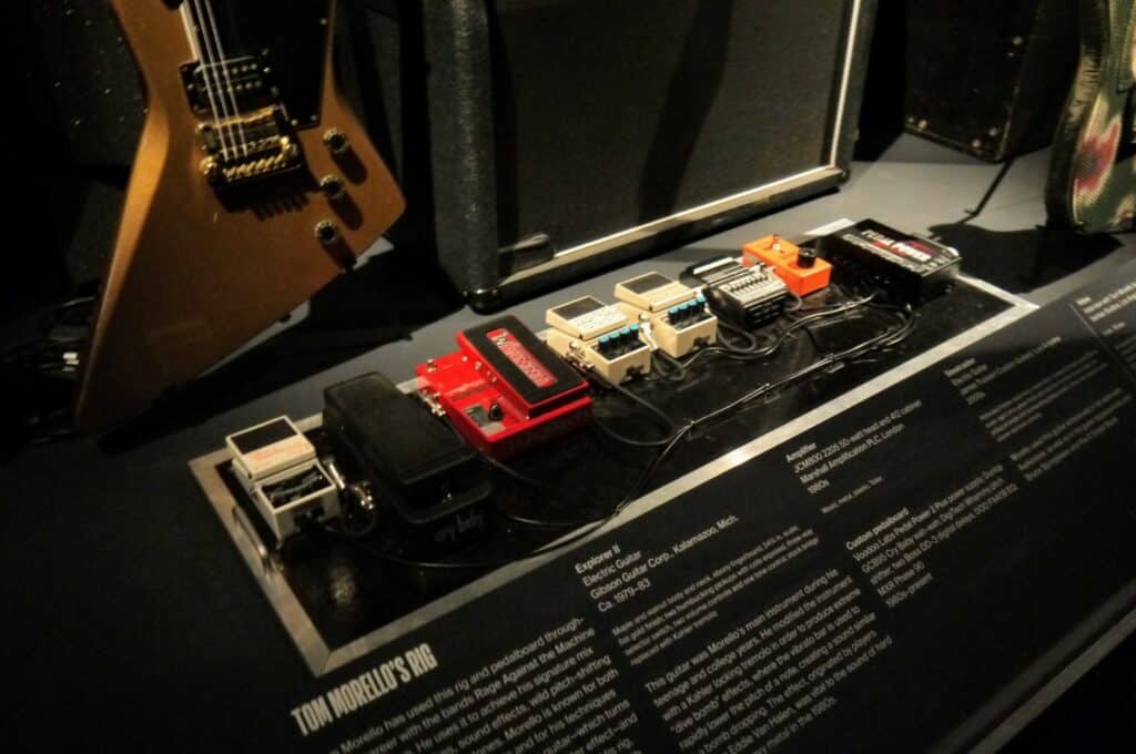 Tom Morello's Effect Pedals (1980s-2000s) 