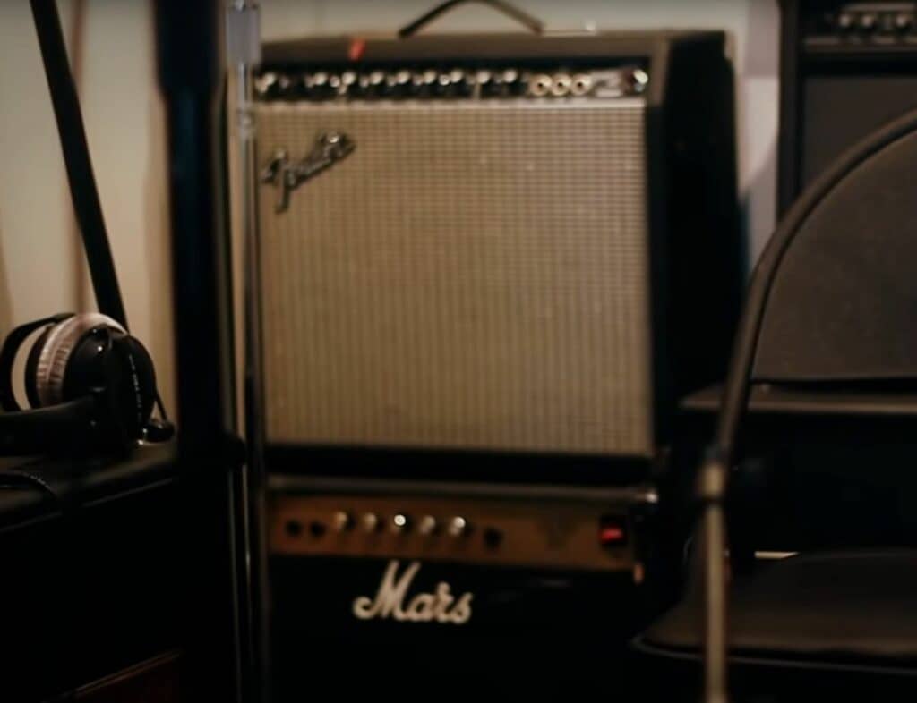 Marshall Lead 20 seen in Tom's personal studio. 