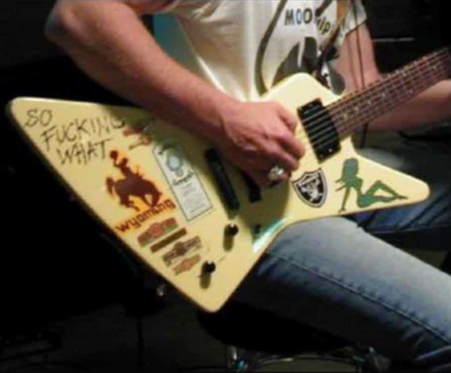 James Hetfield's 1987 ESP MX220 “So Fucking What” – Ground Guitar