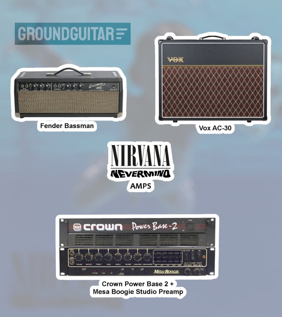 The amps that Kurt Cobain used to record Nevermind. 