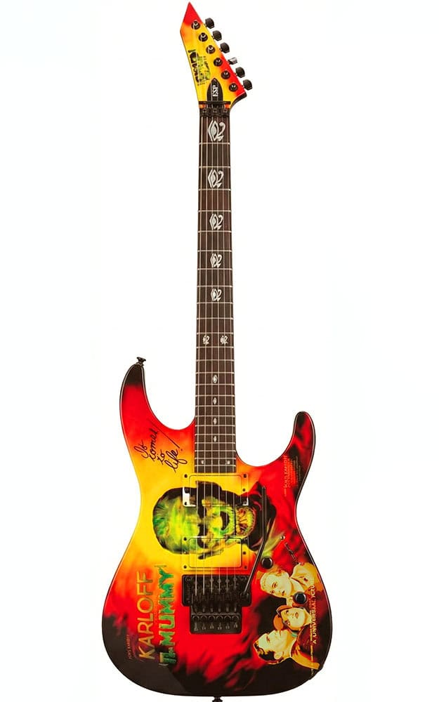 Kirk Hammett’s ESP KH-2 “The Mummy” Electric Guitars