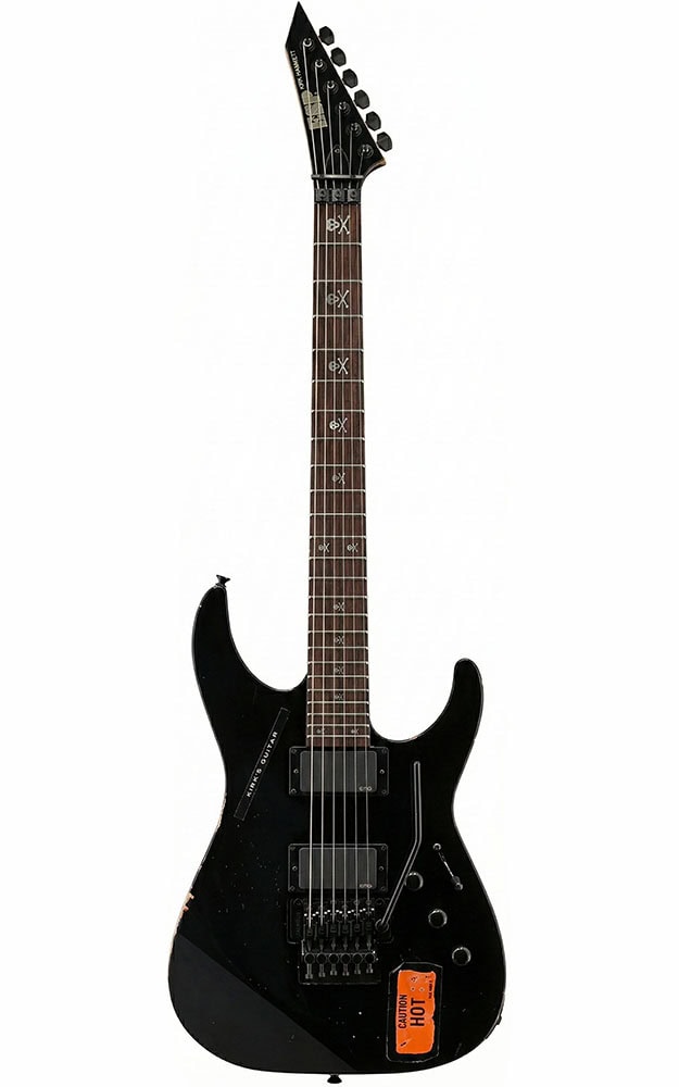 Kirk Hammett’s ESP MM-290 “Caution” Electric Guitars