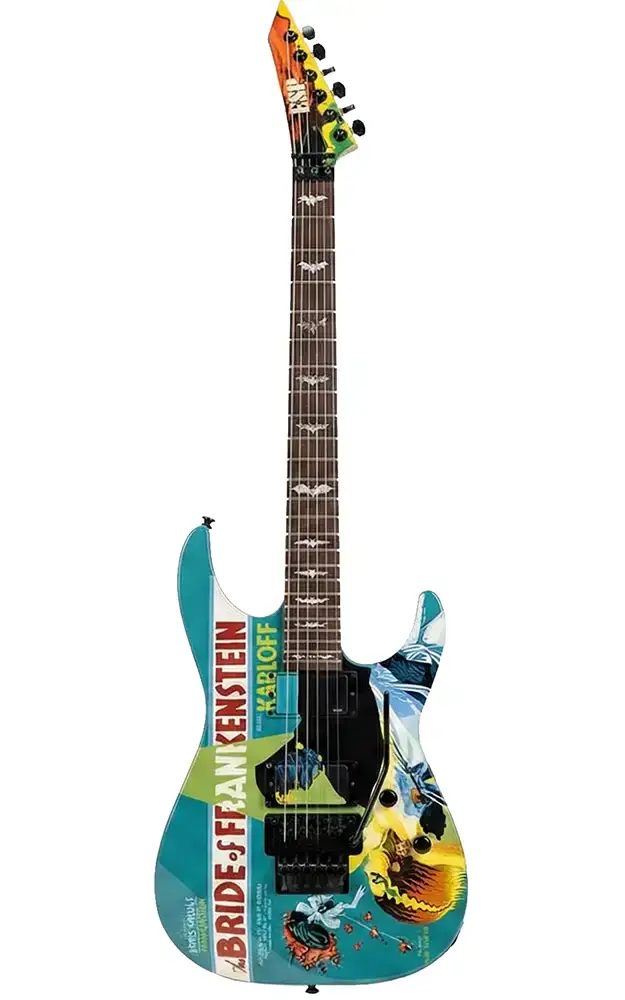 Kirk Hammett’s ESP KH-2 “Bride of Frankenstein” Electric Guitars