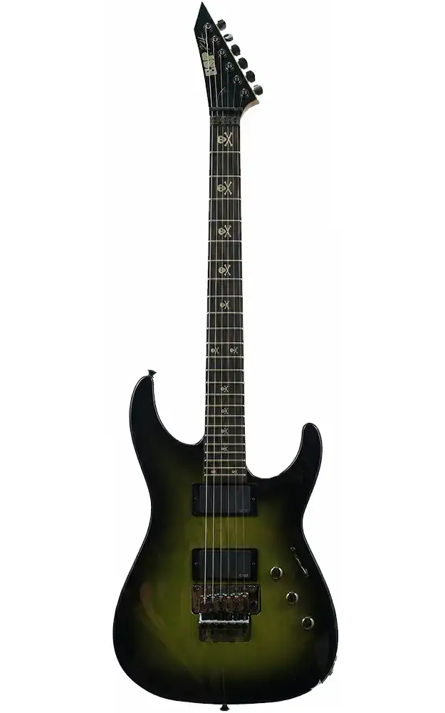 Kirk Hammett’s ESP KH-2 SE “Greenburst” Electric Guitars