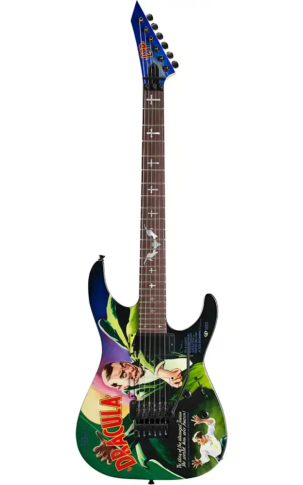 Kirk Hammett’s ESP KH-2 “Dracula” Electric Guitars