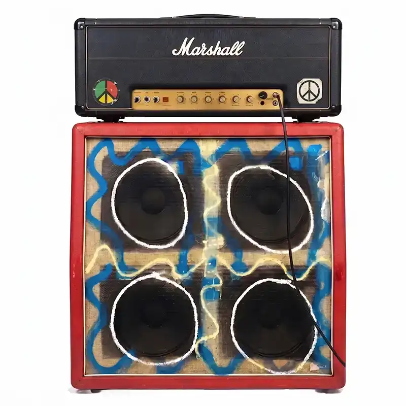 Hillel Slovak’s 1974 Marshall Model 1986 50W Bass Head Amps