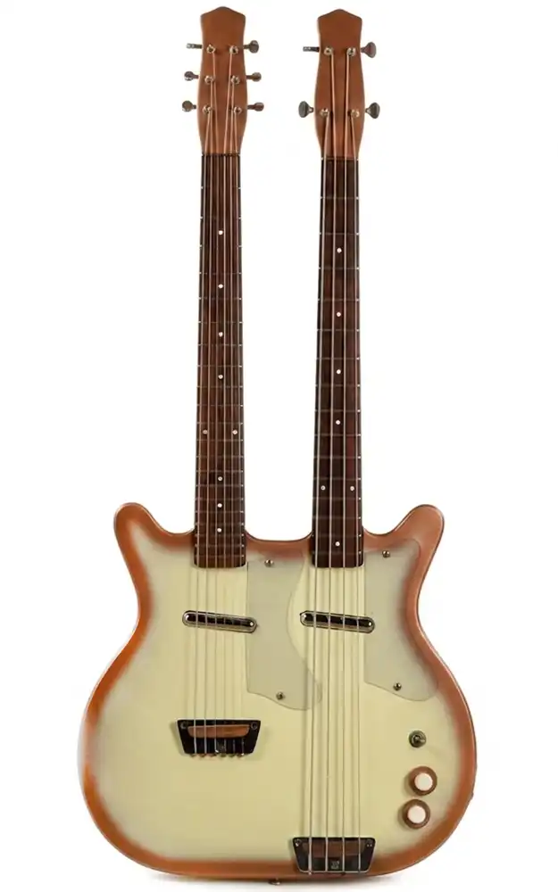 Hillel Slovak’s Danelectro 3923 Doubleneck Guitar/Bass Electric Guitars