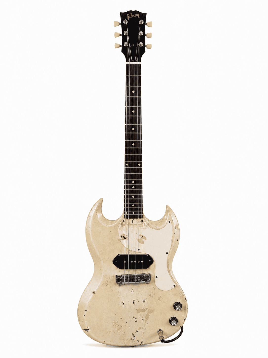Eddi Van Halen’s 1960s Gibson SG Junior (Polaris White)
