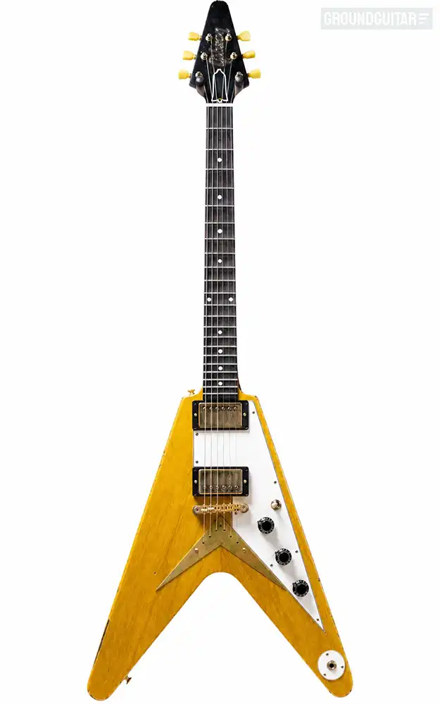 Eddie Van Halen’s 1958 Gibson Korina Flying V