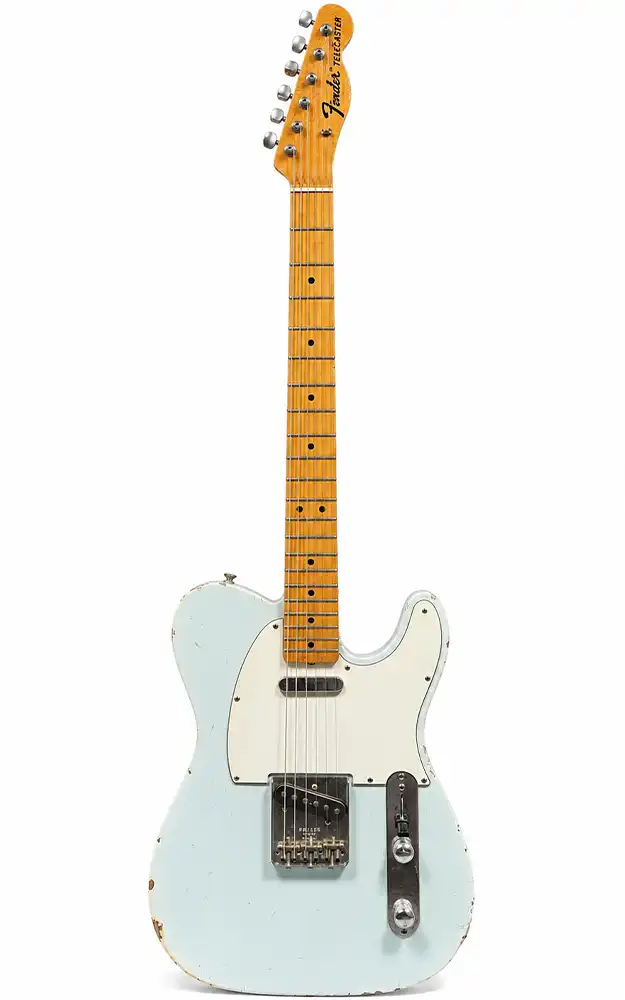 Keith Richards’ 1960s Fender Telecaster (Sonic Blue) Electric Guitars